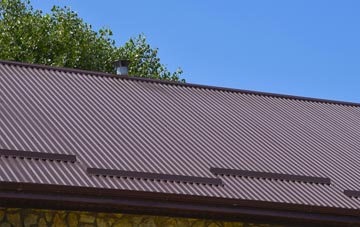 typical Sutton Row corrugated roof uses